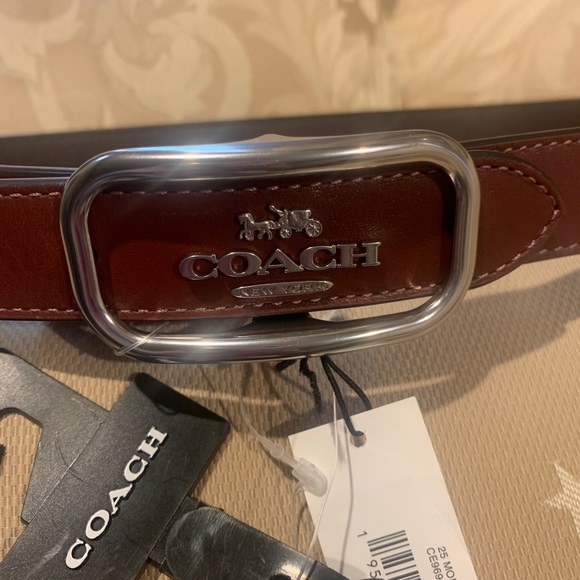 Coach Accessories - Coach Morgan Leather Belt size S NWT